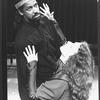 Denzel Washington and Nancy Palk in a scene from the NY Shakespeare Festival Central Park production of the play "Richard III".