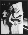 Denzel Washington and Sharon Washington in a scene from the NY Shakespeare Festival Central Park production of the play "Richard III".