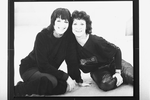 (L-R) Liza Minnelli and Chita Rivera during a break in rehearsal for the Broadway production of the musical "The Rink"