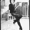 Chita Rivera during a break in rehearsal for the Broadway production of the musical "The Rink"