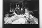 (F, L-R) Lester Rawlins, Jack Gwillim, John Shea, Pamela Payton-Wright and Delphi Harrington in a scene from the Circle In The Square production of the play "Romeo And Juliet".