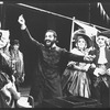 (3L-C) Robbie Benson and Hal Linden in a scene from the Broadway production of the musical "The Rothschilds"