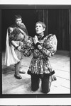 (L-R) Joseph Bova, Robert LuPone, Lynn Redgrave and Tom Aldredge in a scene from the Circle In The Square production of the play "Saint Joan".