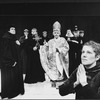 Lynn Redgrave (R) in a scene from the Circle In The Square production of the play "Saint Joan".