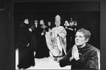 Lynn Redgrave (R) in a scene from the Circle In The Square production of the play "Saint Joan".