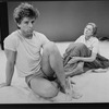 Elizabeth Wilson and Maxwell Caulfield in a scene from the NY Shakespeare Festival production of the play "Salonika"