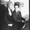 Ellen Burstyn and Charles Grodin in a scene from the Broadway production of the play "Same Time, Next Year".