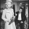 Loretta Swit and Ted Bessell in a scene from the Broadway production of the play Same Time, Next Year