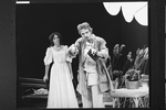 Kathryn Dowling and Christopher Walken in a scene from the NY Shakespeare Festival production of the play "The Seagull"