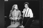 Blair Brown and Michael Wincott in a scene from the Broadway production of the play "The Secret Rapture"