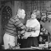 Jack Lemmon and Estelle Parsons in a scene from the play "Sense Of Humor"