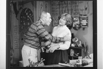 Jack Lemmon and Estelle Parsons in a scene from the play "Sense Of Humor"