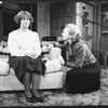 (L-R) Estelle Parsons and Polly Holliday in a scene from the play "Sense Of Humor"