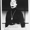 Jane Alexander as author Joy Davidman in a scene from the Broadway production of the play "Shadowlands"