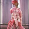 George Hearn in drag in a pink maribou costume in a scene from the Broadway musical "La Cage Aux Folles." (New York)