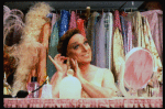 George Hearn getting into drag in a scene from the Broadway musical "La Cage Aux Folles." (New York)