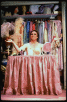 George Hearn getting into drag in a scene from the Broadway musical "La Cage Aux Folles." (New York)