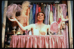 George Hearn getting into drag in a scene from the Broadway musical "La Cage Aux Folles." (New York)