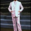 George Hearn in a white men's suit in a scene from the Broadway musical "La Cage Aux Folles." (New York)