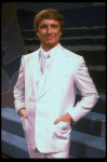 George Hearn in a white men's suit in a scene from the Broadway musical "La Cage Aux Folles." (New York)