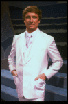 George Hearn in a white men's suit in a scene from the Broadway musical "La Cage Aux Folles." (New York)
