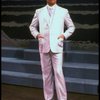 George Hearn in a white men's suit in a scene from the Broadway musical "La Cage Aux Folles." (New York)