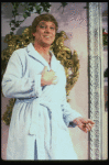George Hearn in a bathrobe in a scene from the Broadway musical "La Cage Aux Folles." (New York)