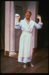 George Hearn in a bathrobe in a scene from the Broadway musical "La Cage Aux Folles." (New York)