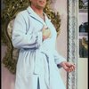 George Hearn in a bathrobe in a scene from the Broadway musical "La Cage Aux Folles." (New York)