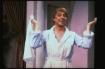George Hearn in a bathrobe in a scene from the Broadway musical "La Cage Aux Folles." (New York)