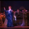 George Hearn (C) in a royal blue gown in a scene from the Broadway musical "La Cage Aux Folles." (New York)