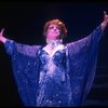 George Hearn in a royal blue gown in a scene from the Broadway musical "La Cage Aux Folles." (New York)