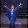 George Hearn in a royal blue gown in a scene from the Broadway musical "La Cage Aux Folles." (New York)