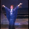 George Hearn in a royal blue gown in a scene from the Broadway musical "La Cage Aux Folles." (New York)