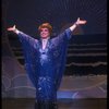 George Hearn in a royal blue gown in a scene from the Broadway musical "La Cage Aux Folles." (New York)