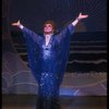 George Hearn in a royal blue gown in a scene from the Broadway musical "La Cage Aux Folles." (New York)