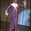 George Hearn in a purple gown in a scene from the Broadway musical "La Cage Aux Folles." (New York)