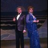 L-R) Gene Barry and George Hearn (in drag) in a scene from the Broadway musical "La Cage Aux Folles." (New York)