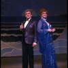 L-R) Gene Barry and George Hearn (in drag) in a scene from the Broadway musical "La Cage Aux Folles." (New York)