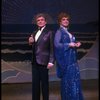 L-R) Gene Barry and George Hearn (in drag) in a scene from the Broadway musical "La Cage Aux Folles." (New York)