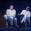L-R) Gene Barry and George Hearn in a scene from the Broadway musical "La Cage Aux Folles." (New York)