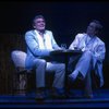 L-R) Gene Barry and George Hearn in a scene from the Broadway musical "La Cage Aux Folles." (New York)