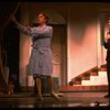 R-L) Gene Barry and George Hearn in a scene from the Broadway musical "La Cage Aux Folles." (New York)