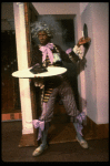 William Thomas, Jr. in a scene from the Broadway musical "La Cage Aux Folles." (New York)