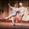 L-R) Gene Barry and George Hearn (in drag) in a scene from the Broadway musical "La Cage Aux Folles." (New York)