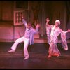 L-R) Gene Barry and George Hearn (in drag) in a scene from the Broadway musical "La Cage Aux Folles." (New York)