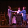 L-R) Gene Barry, George Hearn (in drag) and Elizabeth Parrish in a scene from the Broadway musical "La Cage Aux Folles." (New York)