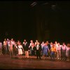 Cast taking a curtain call from the Broadway musical "La Cage Aux Folles." (New York)