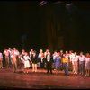 Cast taking a curtain call from the Broadway musical "La Cage Aux Folles." (New York)