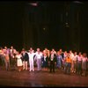 Cast taking a curtain call from the Broadway musical "La Cage Aux Folles." (New York)
